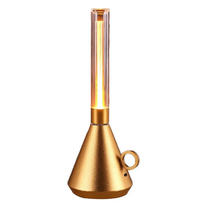 Vintage Kerosene Lamp Table Lamp Dimmable Portable Night Light for Bar Cafe