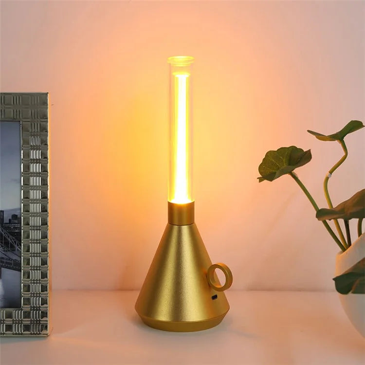Vintage Kerosene Lamp Table Lamp Dimmable Portable Night Light for Bar Cafe