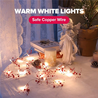 3m 30-LED Beads Design String Light Festival Christmas Home Decorative Light
