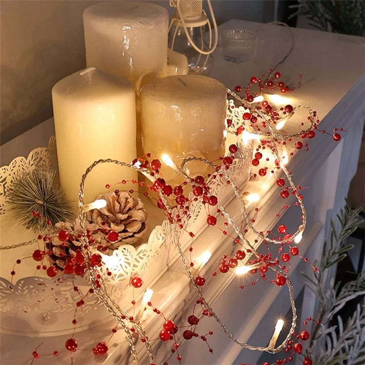 3m 30-LED Beads Design String Light Festival Christmas Home Decorative Light