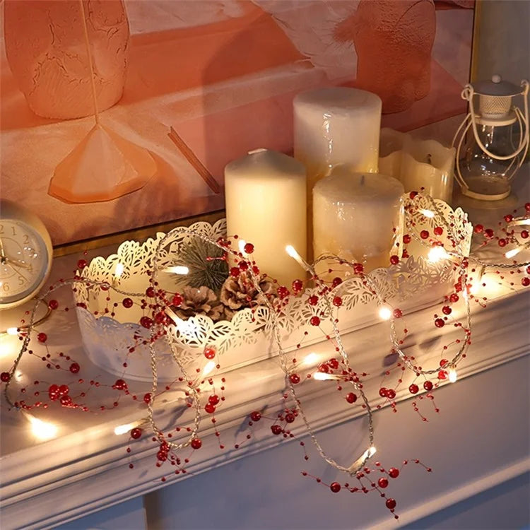 3m 30-LED Beads Design String Light Festival Christmas Home Decorative Light