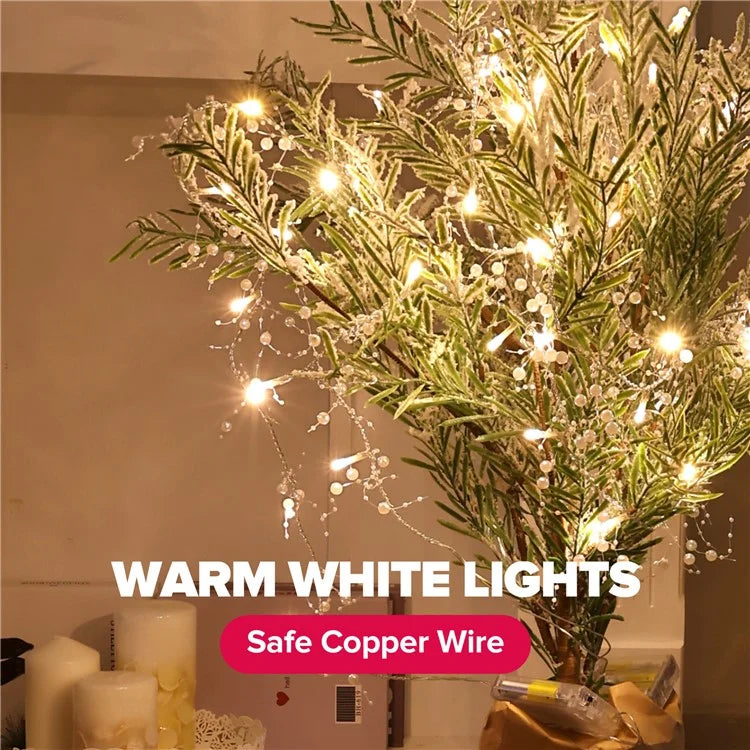 3m 30-LED Beads Design String Light Festival Christmas Home Decorative Light