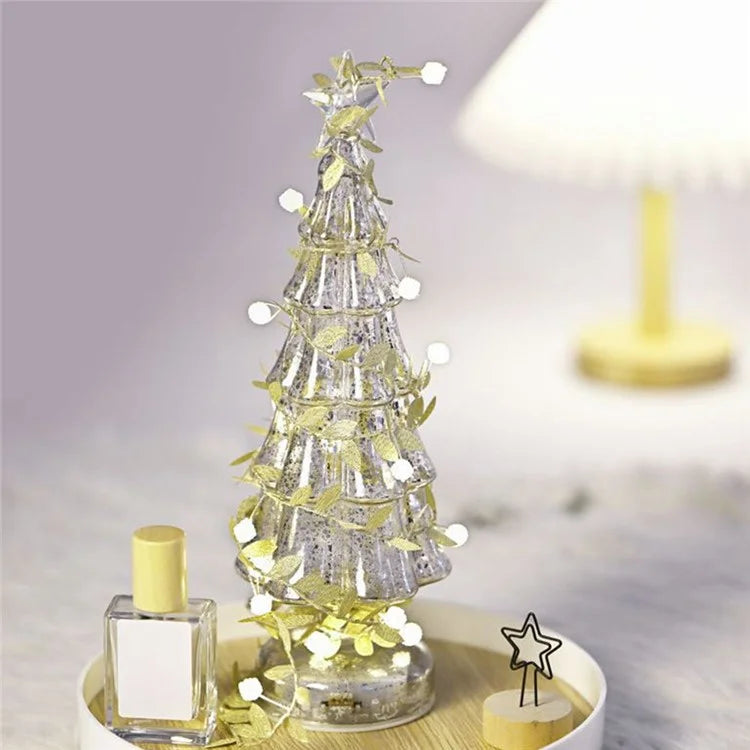 2m 20-LED Gold Leaf String Light Festival Christmas Party Decorative Light