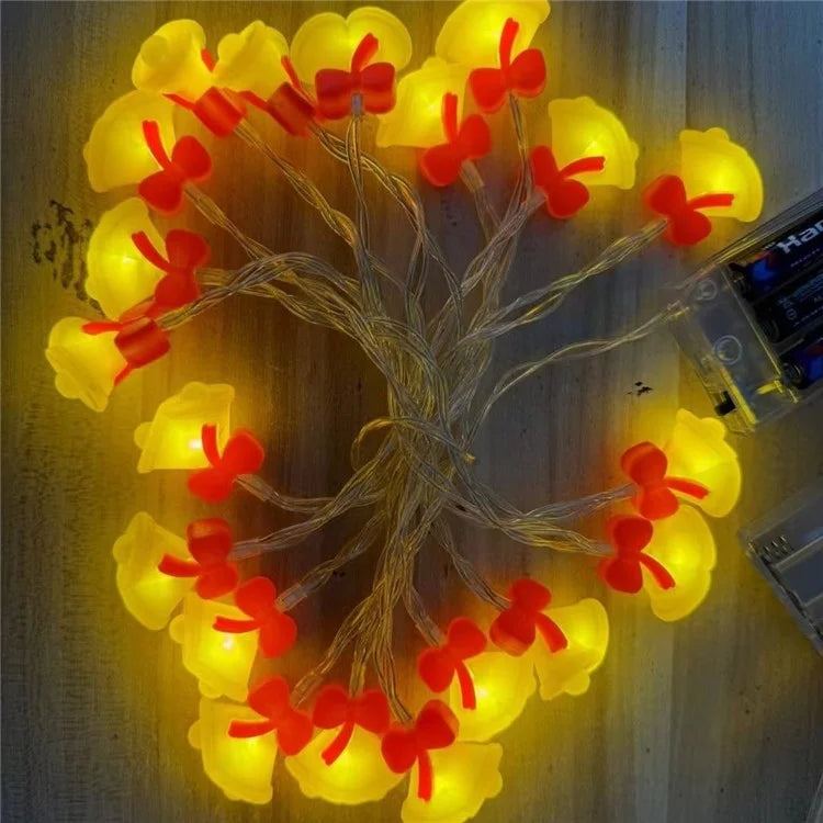 2m 10-LED String Light Christmas Style Xmas Festival Decorative Lamp, Constant Light