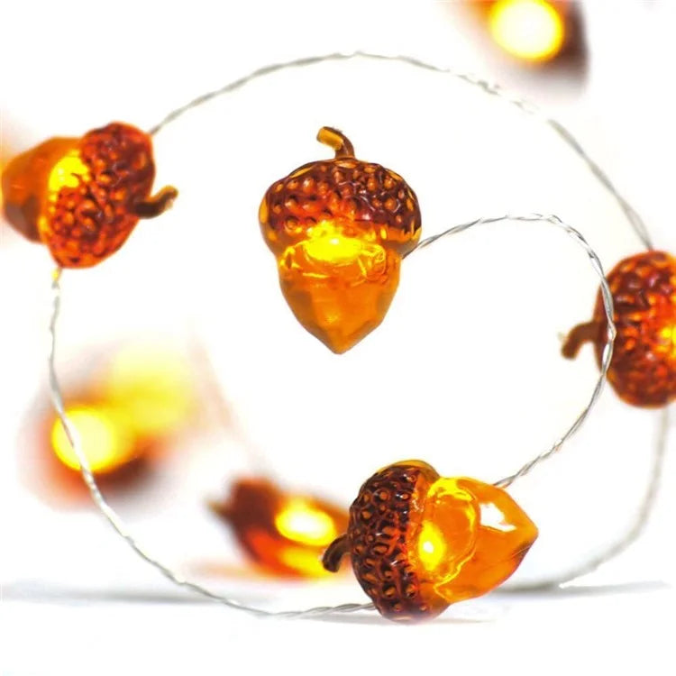 2m 20-LED Pine Cone Design String Light Home Festival Decorative Ambient Light, Constant Light