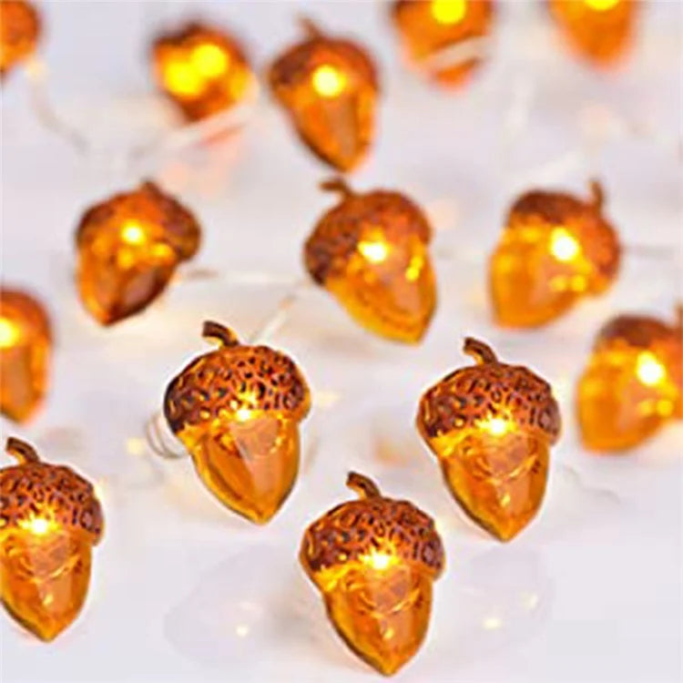 2m 20-LED Pine Cone Design String Light Home Festival Decorative Ambient Light, Constant Light