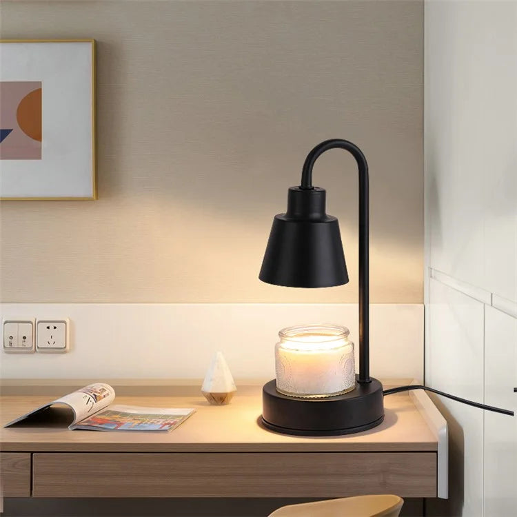 Electric Wax Warmer Candle Melt Lamp Dimmable Night Light Aromatherapy Table Lamp