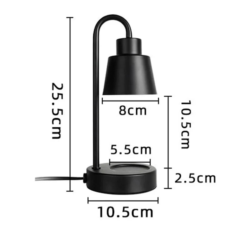 Electric Wax Warmer Candle Melt Lamp Dimmable Night Light Aromatherapy Table Lamp