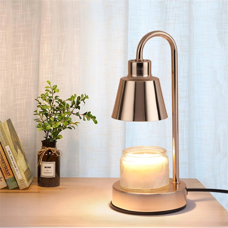 Electric Wax Warmer Candle Melt Lamp Dimmable Night Light Aromatherapy Table Lamp