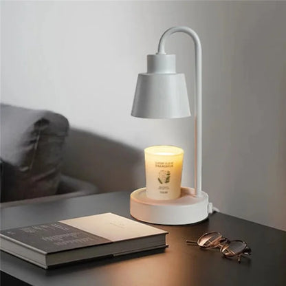 Electric Wax Warmer Candle Melt Lamp Dimmable Night Light Aromatherapy Table Lamp
