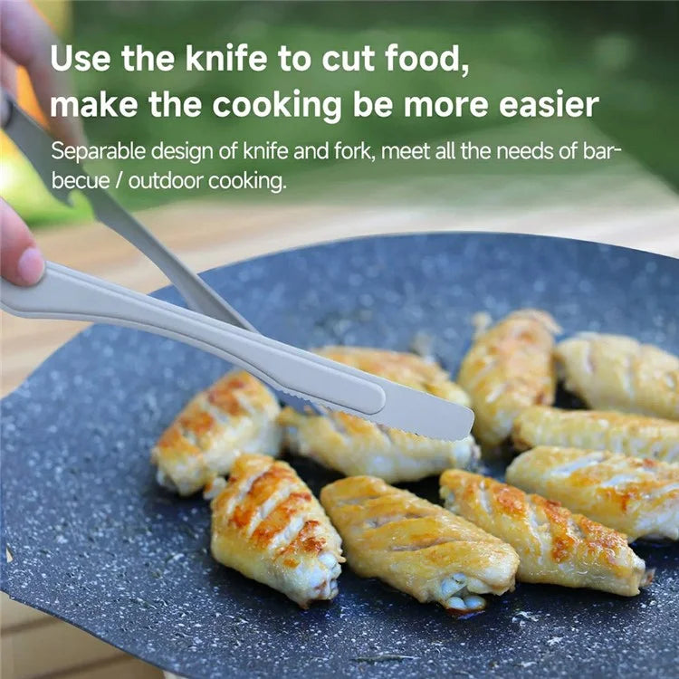 XIAOMIYOUPIN NEXTOOL NE20253 Multifunction BBQ Tong Picnic Barbecue Titanium Food Clamp (No FDA Certified, BPA-Free)
