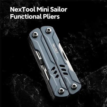 XIAOMIYOUPIN NEXTOOL NE20135 Multifunction Foldable Pliers Stainless Steel Scissors Bottle Opener Screwdriver Tools
