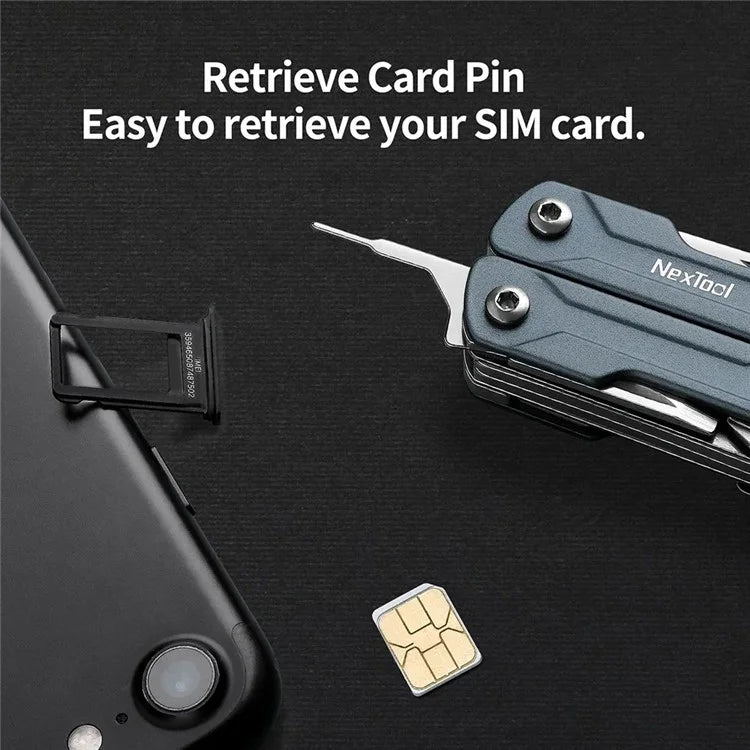 XIAOMIYOUPIN NEXTOOL NE20135 Multifunction Foldable Pliers Stainless Steel Scissors Bottle Opener Screwdriver Tools