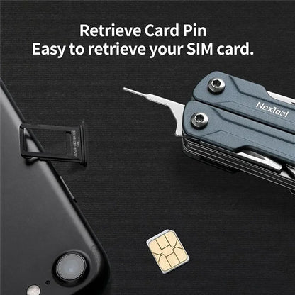 XIAOMIYOUPIN NEXTOOL NE20135 Multifunction Foldable Pliers Stainless Steel Scissors Bottle Opener Screwdriver Tools