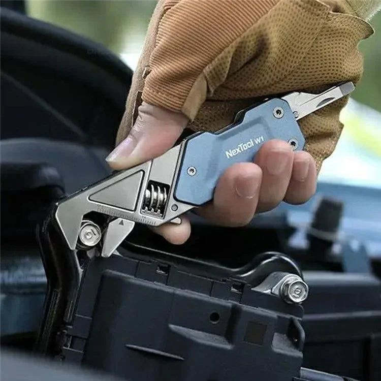 XIAOMIYOUPIN NEXTOOL NE20238 W1 Multifunction Foldable Wrench Stainless Steel  Bottle Opener Screwdriver Tools