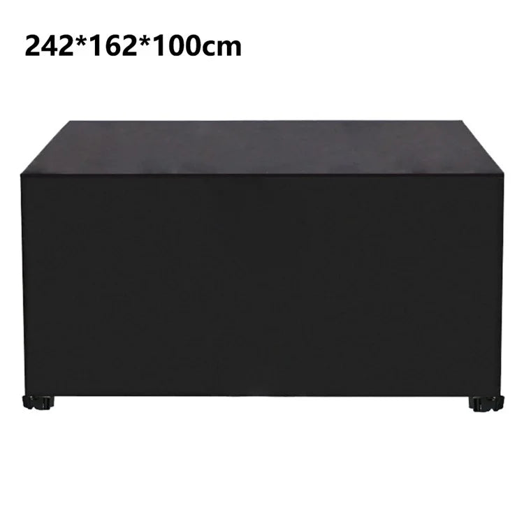 242x162x100cm Waterproof 420D Oxford Cloth Dust Cover Anti-UV Outdoor Garden Furniture Cover