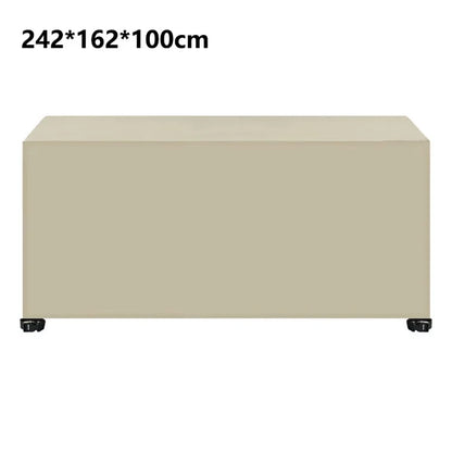 242x162x100cm Waterproof 420D Oxford Cloth Dust Cover Anti-UV Outdoor Garden Furniture Cover