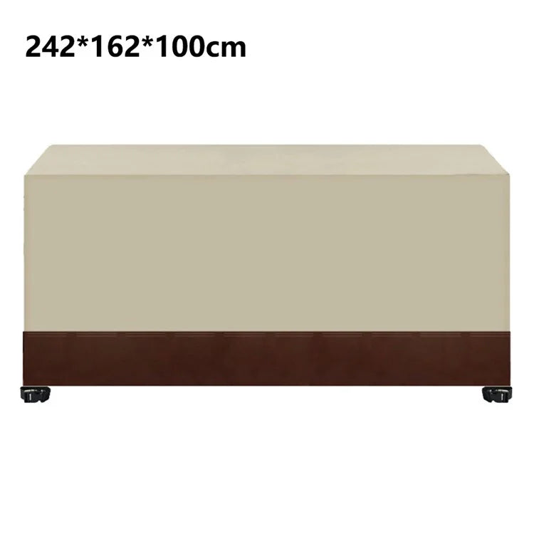 242x162x100cm Waterproof 420D Oxford Cloth Dust Cover Anti-UV Outdoor Garden Furniture Cover