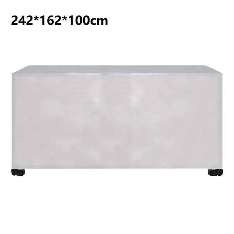 242x162x100cm Waterproof 420D Oxford Cloth Dust Cover Anti-UV Outdoor Garden Furniture Cover