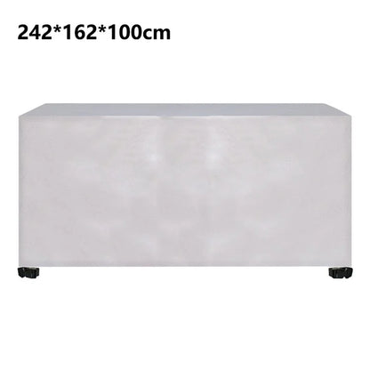 242x162x100cm Waterproof 420D Oxford Cloth Dust Cover Anti-UV Outdoor Garden Furniture Cover