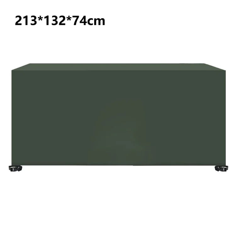 213x132x74cm Waterproof 420D Oxford Cloth Dust Cover Anti-UV Outdoor Garden Furniture Cover