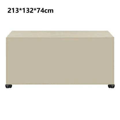 213x132x74cm Waterproof 420D Oxford Cloth Dust Cover Anti-UV Outdoor Garden Furniture Cover