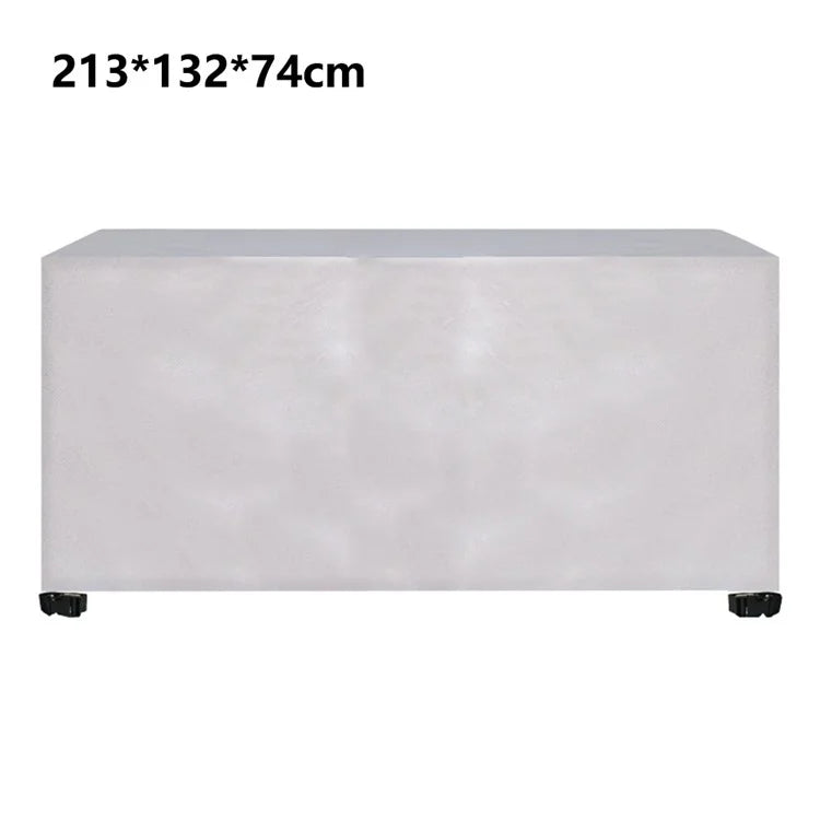 213x132x74cm Waterproof 420D Oxford Cloth Dust Cover Anti-UV Outdoor Garden Furniture Cover