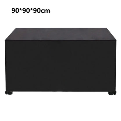 90x90x90cm Waterproof 420D Oxford Cloth Dust Cover Anti-UV Outdoor Garden Furniture Cover
