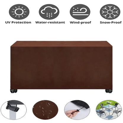 90x90x90cm Waterproof 420D Oxford Cloth Dust Cover Anti-UV Outdoor Garden Furniture Cover