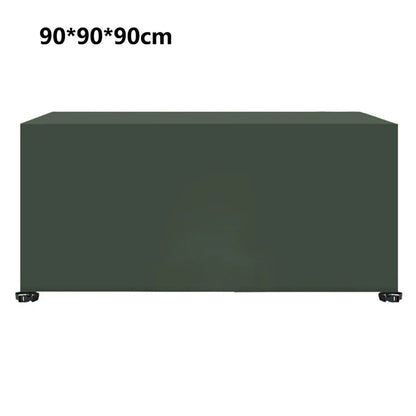 90x90x90cm Waterproof 420D Oxford Cloth Dust Cover Anti-UV Outdoor Garden Furniture Cover
