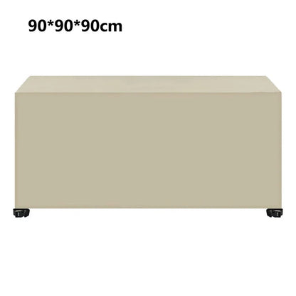 90x90x90cm Waterproof 420D Oxford Cloth Dust Cover Anti-UV Outdoor Garden Furniture Cover
