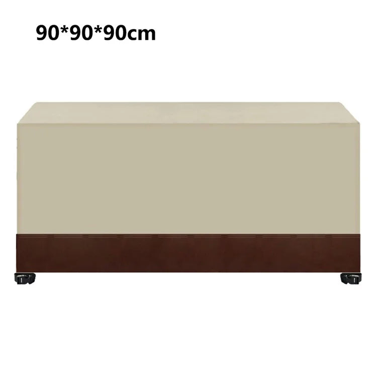 90x90x90cm Waterproof 420D Oxford Cloth Dust Cover Anti-UV Outdoor Garden Furniture Cover