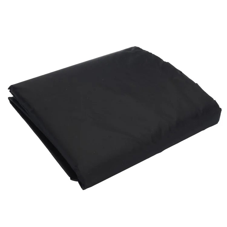 148x60cm Anti-UV 210D Oxford Cloth Outdoor Garden Round Furniture Dust Cover with Drawstring