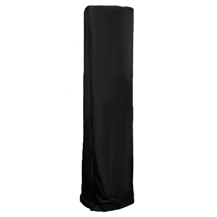 210D Oxford Cloth Patio Heater Cover Waterproof Outdoor Standing Square Heater Cover, 221x53x61cm