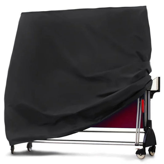 210D Oxford Cloth Table Tennis Table Cover Waterproof Ping Pong Table Cover for Outdoor and Indoor, 165x70x185cm