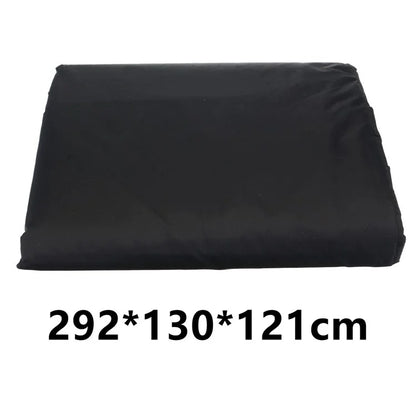 292x130x121cm Waterproof 210D Oxford Cloth Outdoor Sportsman Snowmobile Cover with Elastic Band