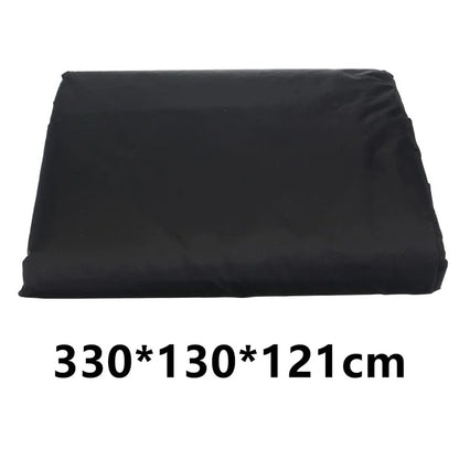 330x130x121cm Waterproof 210D Oxford Cloth Outdoor Sportsman Snowmobile Cover with Elastic Band