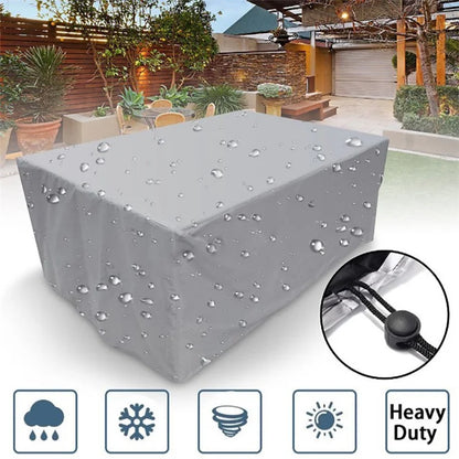 366x220x120CM Waterproof Oxford Cloth Outdoor Furniture Protector Patio Table Cover