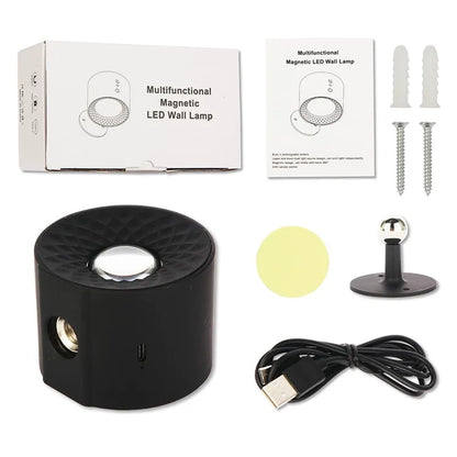 BD01 Multifunctional Dimmable Magnetic LED Wall Lamp with Remote Control