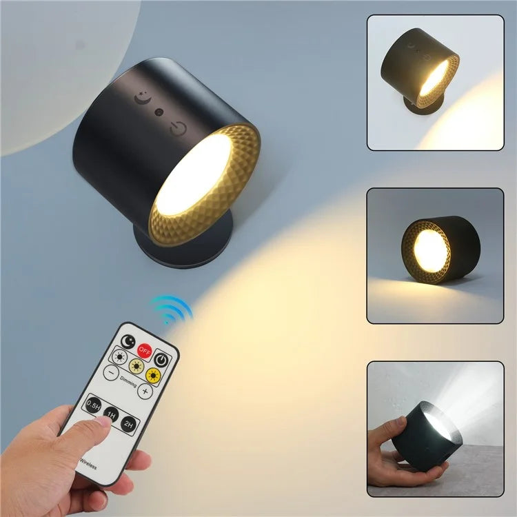 BD01 Multifunctional Dimmable Magnetic LED Wall Lamp with Remote Control