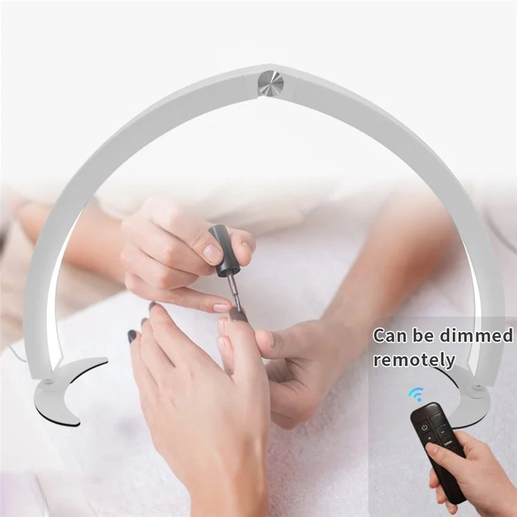 HD-M10X Half-Moon Foldable Nail Desk Lamp 40W 3200-6500K Adjustable LED Light
