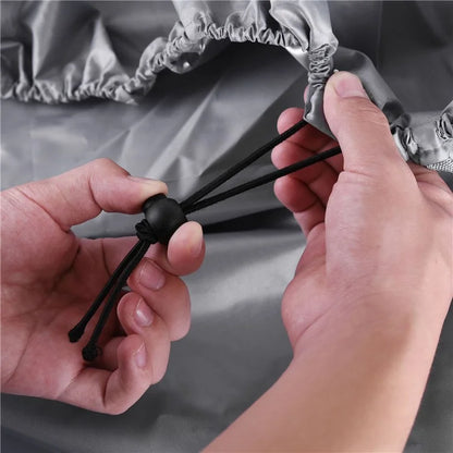 Waterproof 330x165x46cm Boat Cover Drawstring Closure Oxford Cloth Protector for Kayak