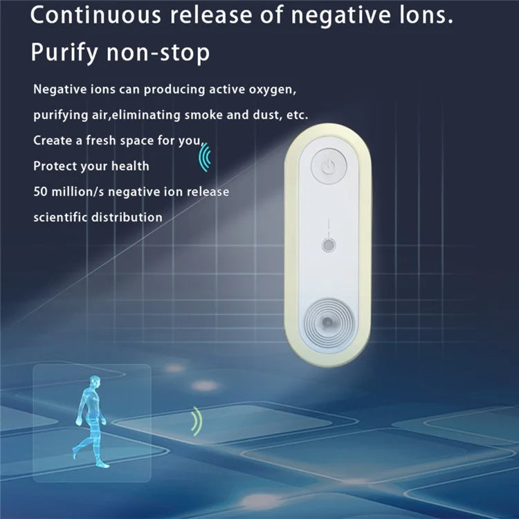 SP-15WJH Negative Ion Generator Touch Control Air Purifying Smart LED Night Light