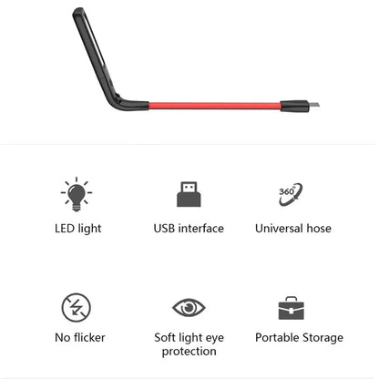 Gesture Sensing USB Reading Light Dormitory Foldable LED Desktop Lamp