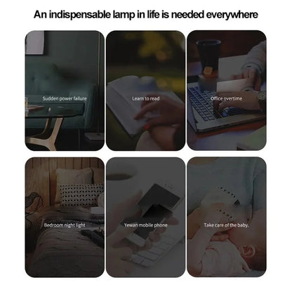 Gesture Sensing USB Reading Light Dormitory Foldable LED Desktop Lamp