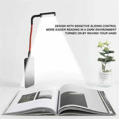 Gesture Sensing USB Reading Light Dormitory Foldable LED Desktop Lamp