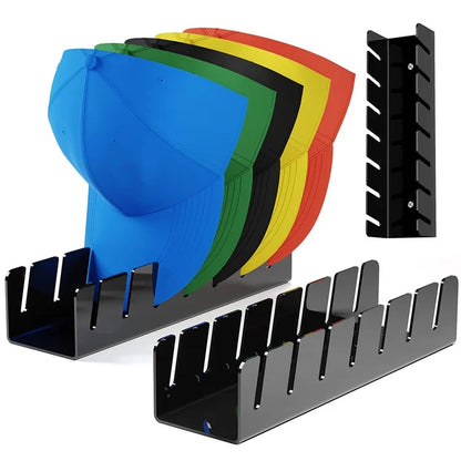 Hat Storage Stand for 7 Baseball Caps Display Rack Bedroom Closet Organizer
