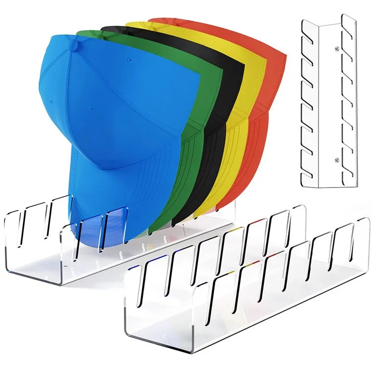 Hat Storage Stand for 7 Baseball Caps Display Rack Bedroom Closet Organizer
