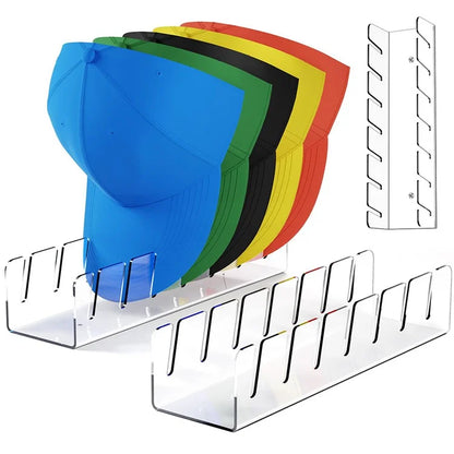 Hat Storage Stand for 7 Baseball Caps Display Rack Bedroom Closet Organizer