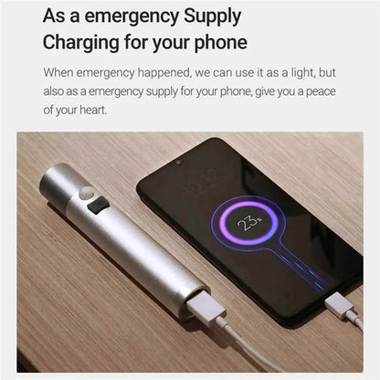 XIAOMIYOUPIN NEXTOOL NE0137 Portable Flashlight Human Body Sensing Night Light Power Bank